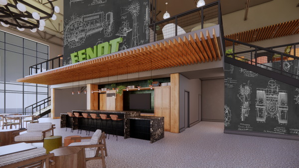 AGCO’s Jackson, Minnesota, facility will become the home of its Fendt brand in North America with the opening of the Fendt Lodge Customer Experience Center in early 2024. The 16,000-square-foot lodge will host customer visits, launch events, 