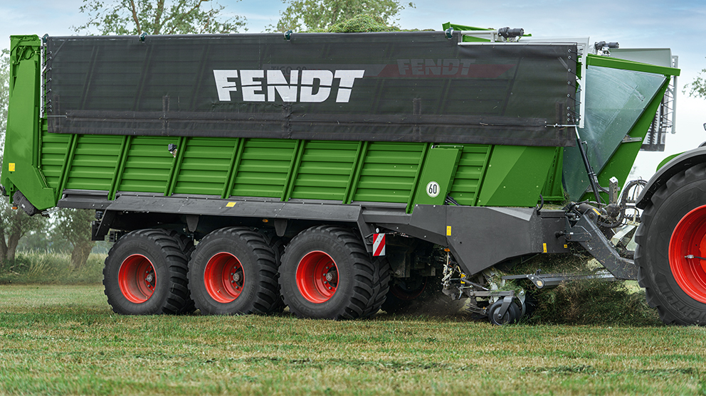 Fendt Tigo loader wagon yields excellent results in the DLG test