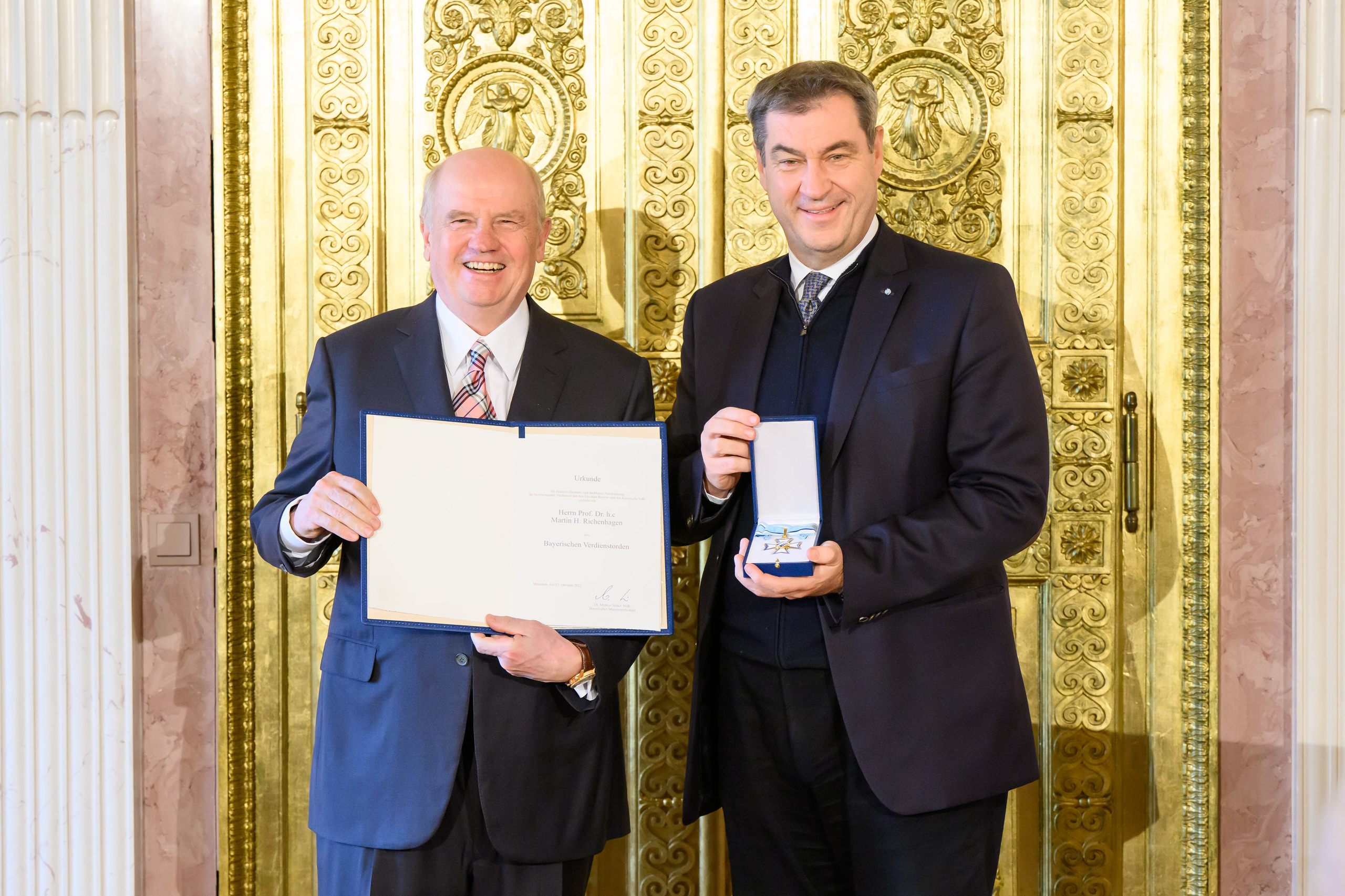 Martin Richenhagen receives Bavarian Order of Merit